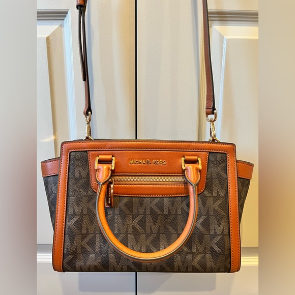 Michael Kors MK Small Satchel Shoulder Tote - Picture 6 of 6